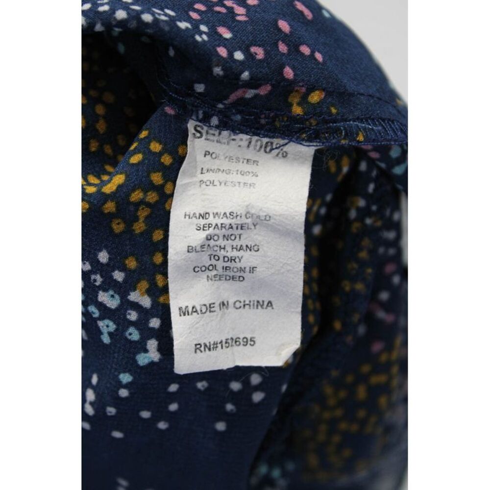 Slate & Willow Womens Confetti Printed Flutter Sl… - image 6